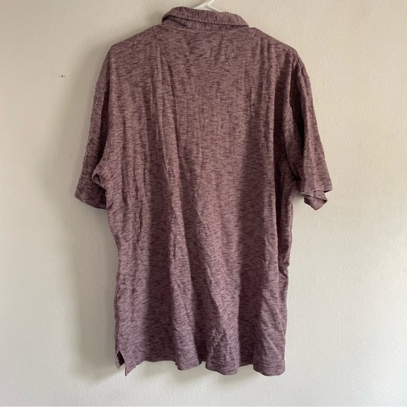 Pendleton short sleeve collared cotton polo quarter button collared shirt - Picture 2 of 8